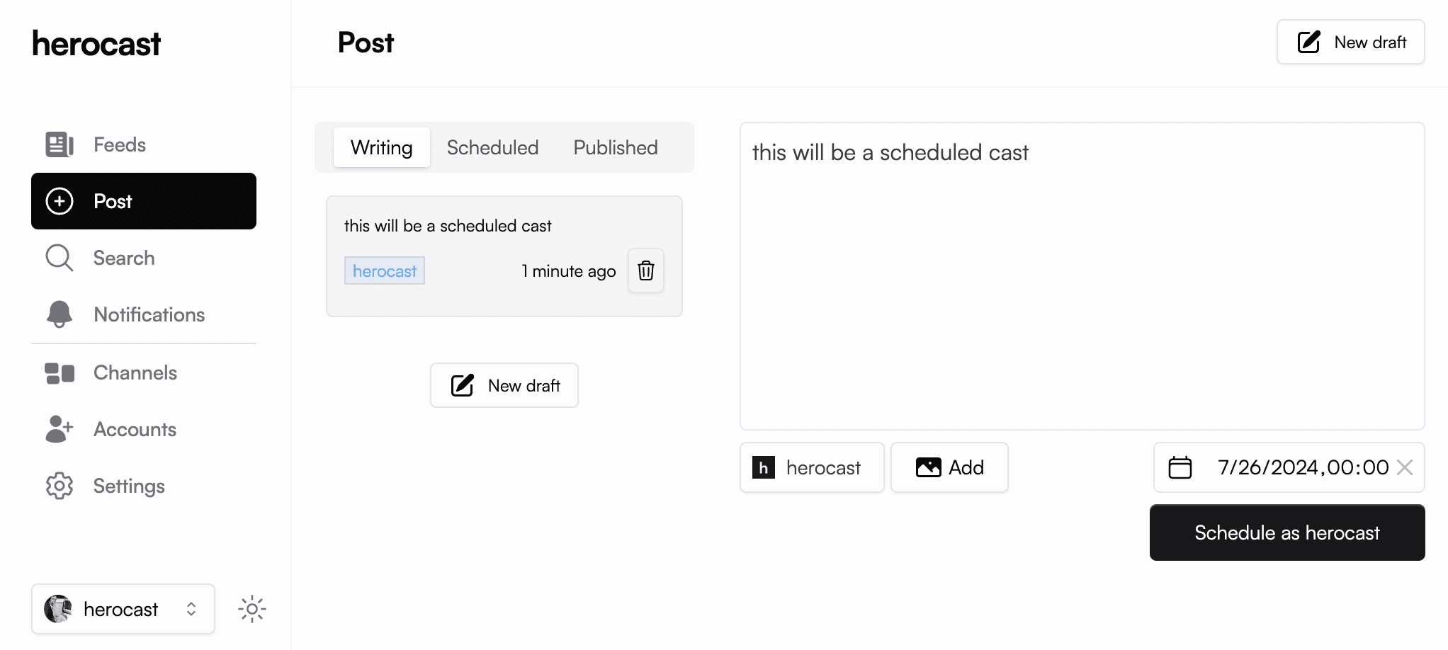herocast - Farcaster Mini Apps screenshot